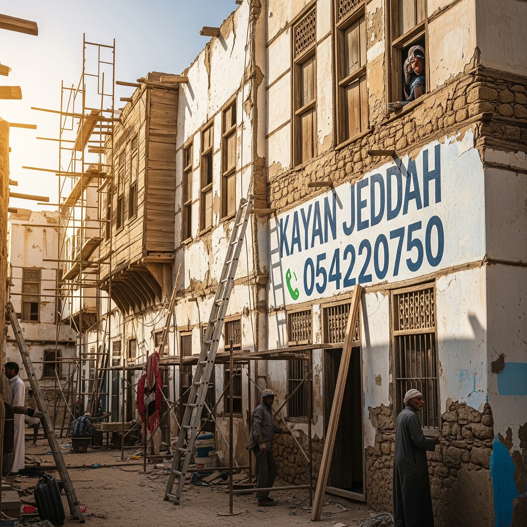 ترميم منازل قديمة بجدة