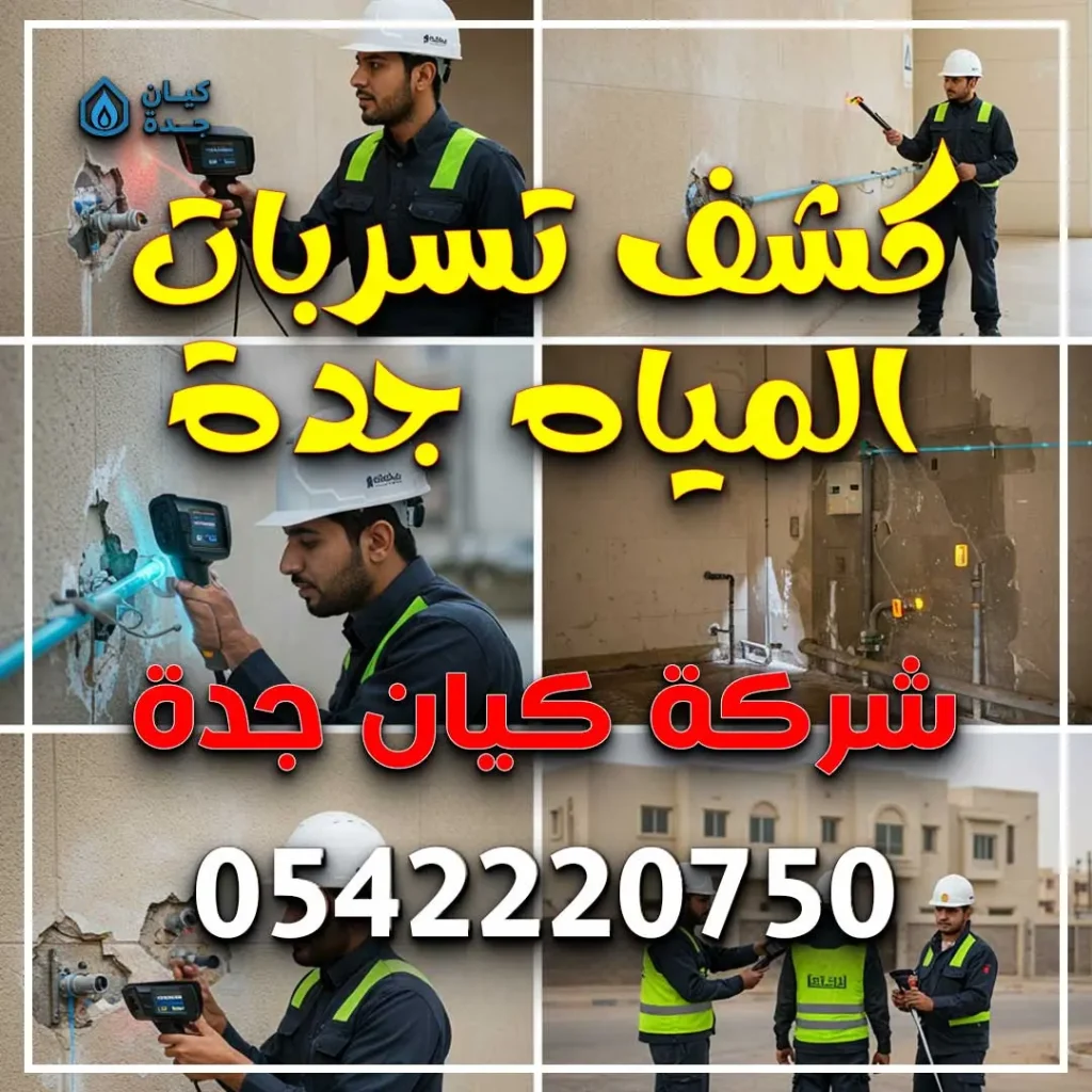 كشف تسربات المياه جدة